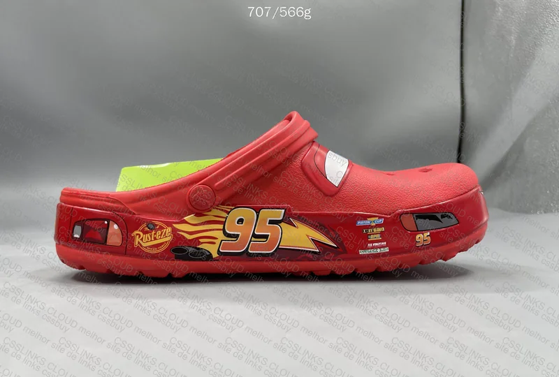 Lightning McQueen Crocs 4