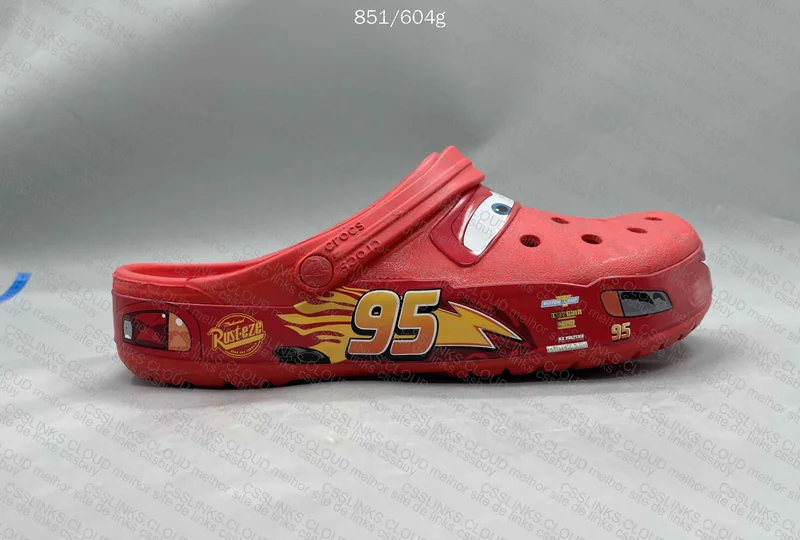 Crocs relampago mcqueen 10
