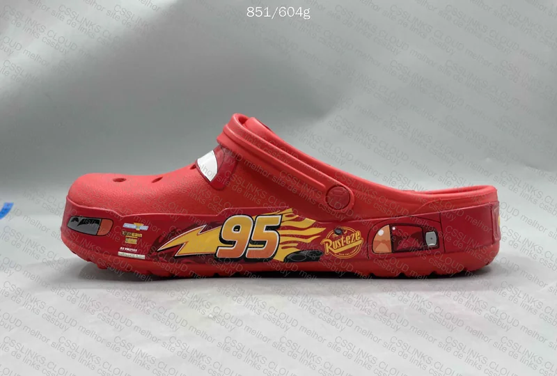 Crocs relampago mcqueen 9