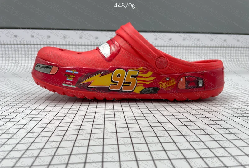 crocs relampago mcqueen