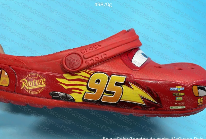 Lightning McQueen Crocs 5