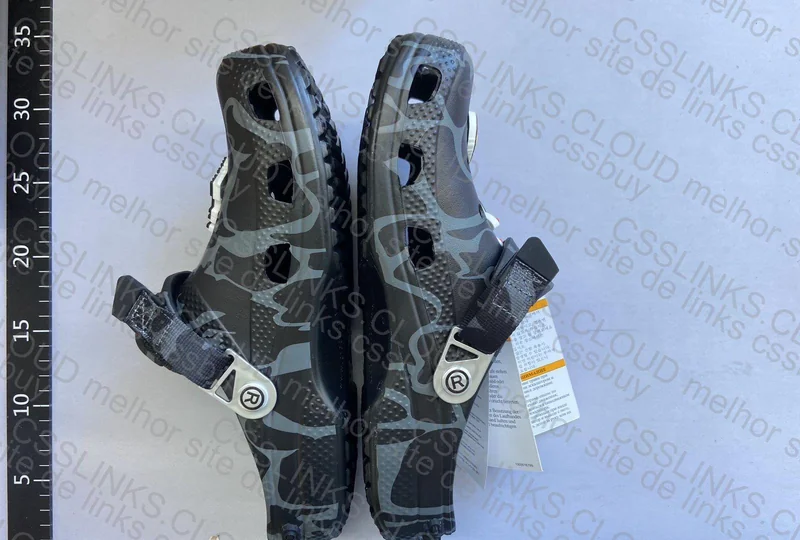 Crocs x Bape Black