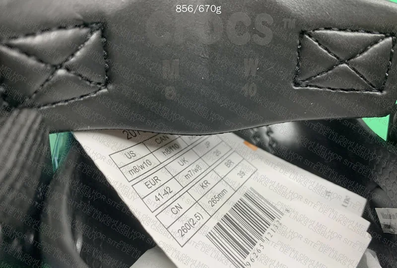 Crocs x Salehe with Measurements 10