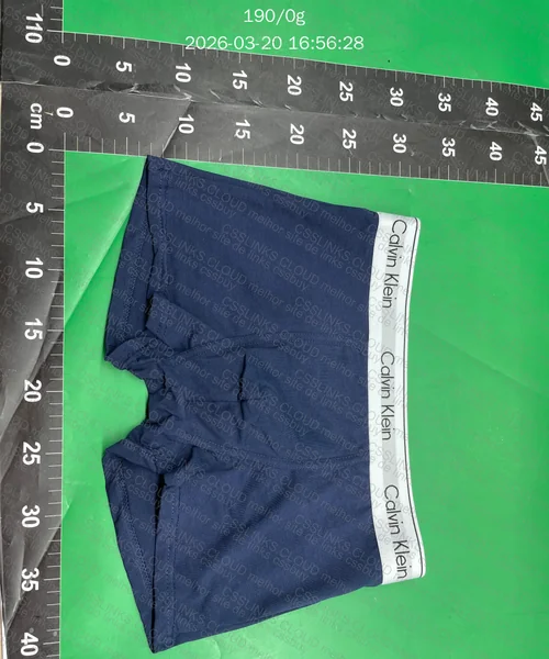 cueca calvin klein azul