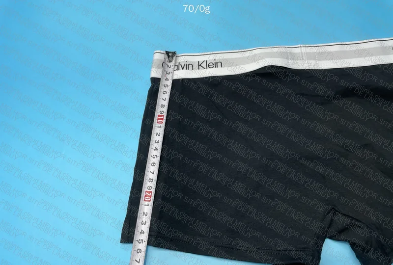 Calvin Klein Underwear with Measurements (Black and White) 5