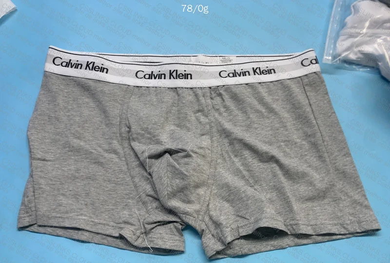 CK Underwear in White, Black, Blue and Gray 4