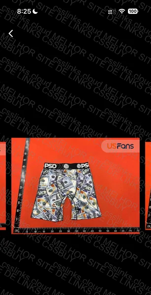 PSD Dollar Underwear