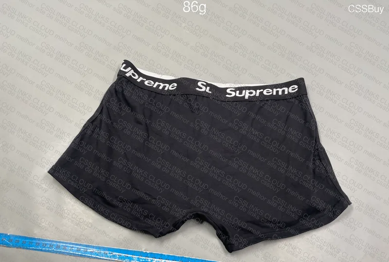 Supreme Black Underwear 3