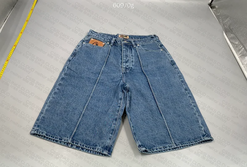 Denim shorts jeans corteiz 4