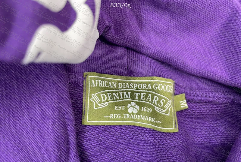 Denim Tears Hoodie (With Measurements) 3