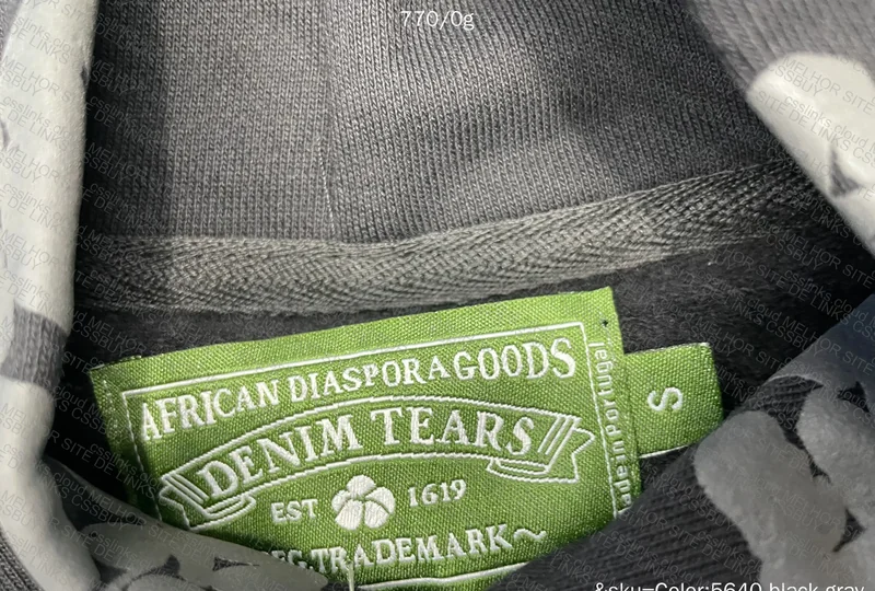 Denim Tears Black 4