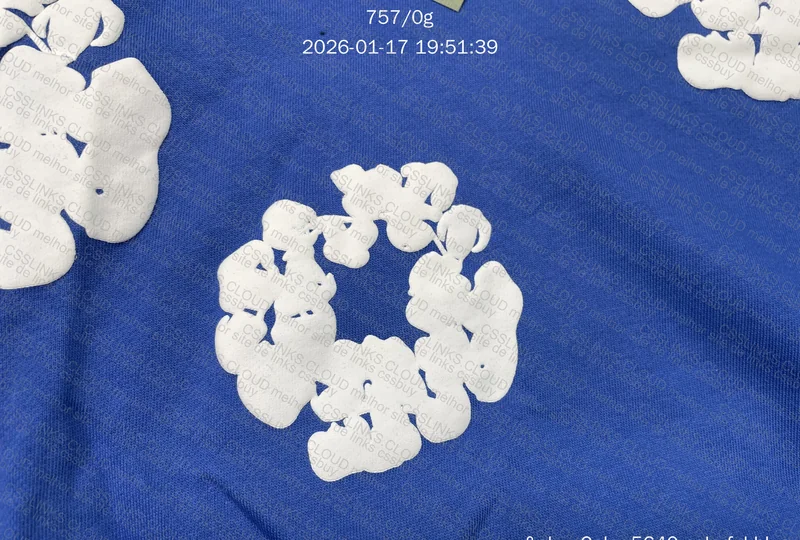 Denim Tears The Cotton Wreath Blue