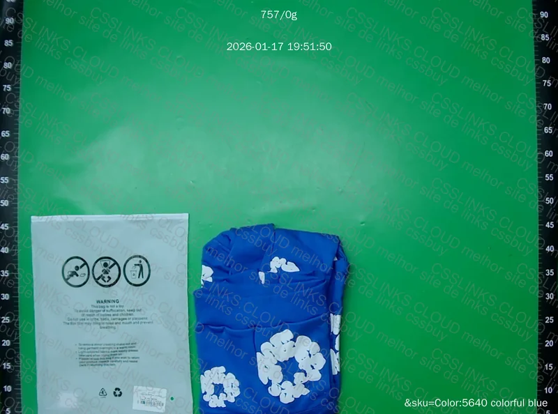 Denim Tears The Cotton Wreath Blue 4