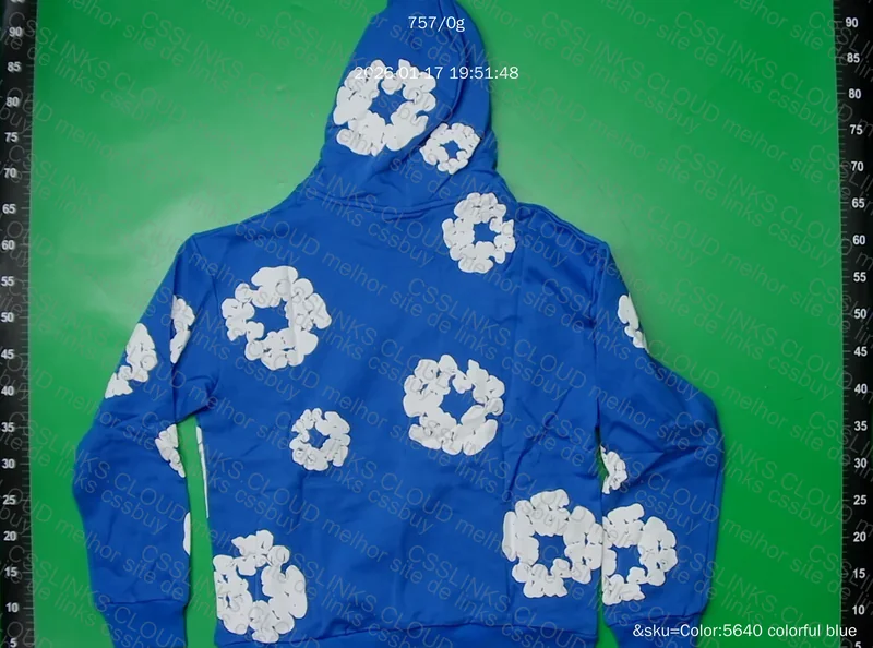 Denim Tears The Cotton Wreath Blue 5