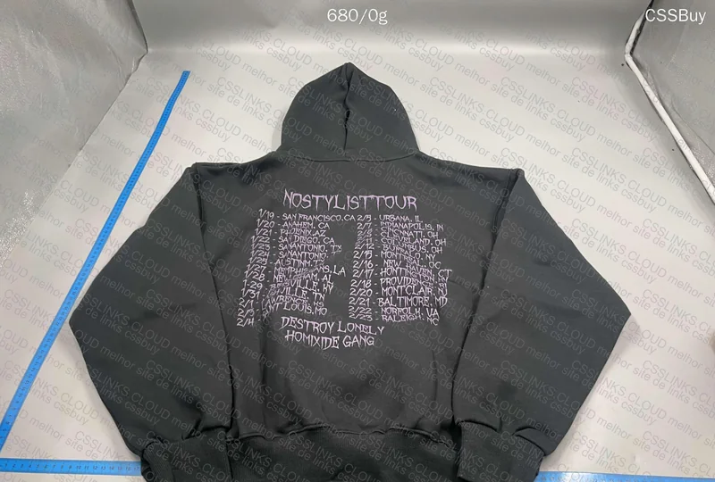 Destroy Lonely Cat Hoodie - NO STYLIST TOUR 6
