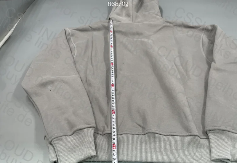Nike X Fear of God (FOG) Hoodie - With Measurements 5