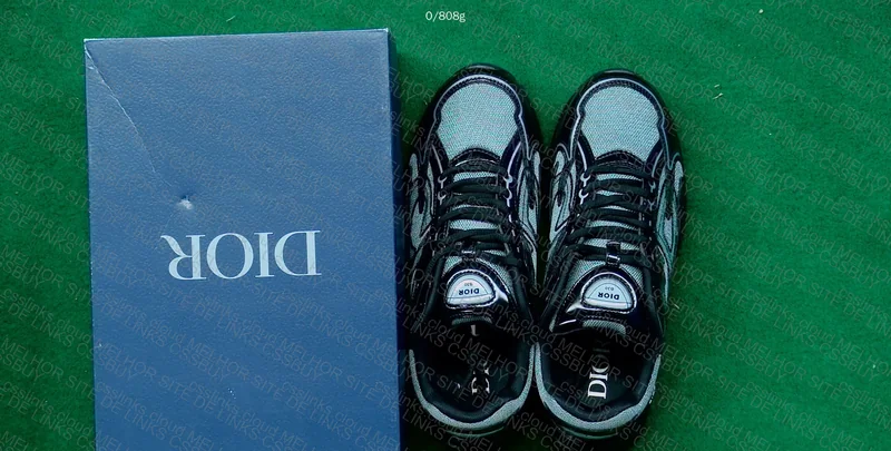 Dior B30 Light Gray Black