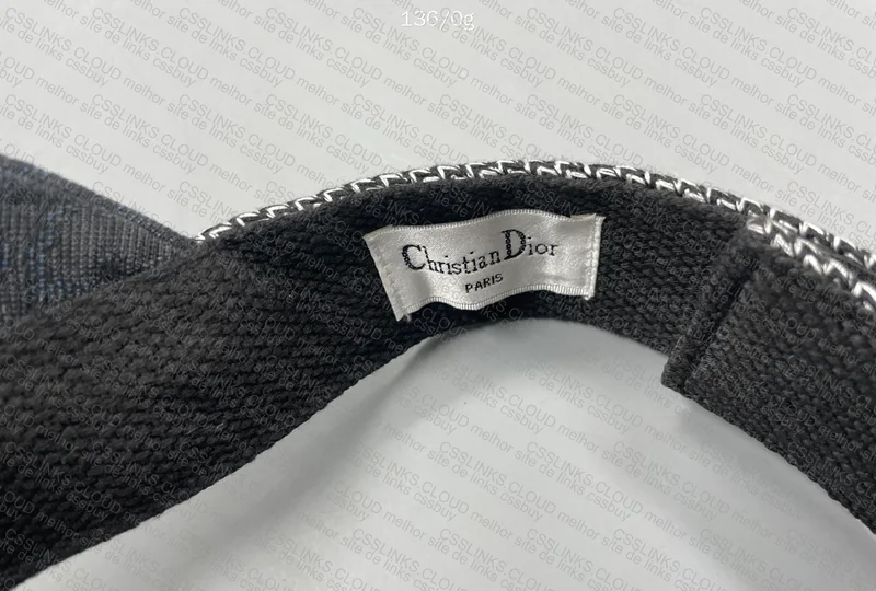 Dior black cap