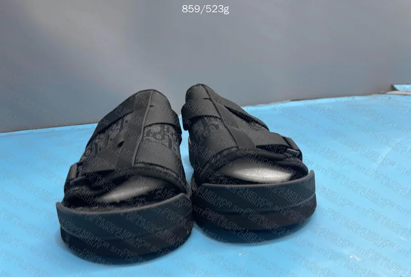 Dior Oblique Jacquard slides 2