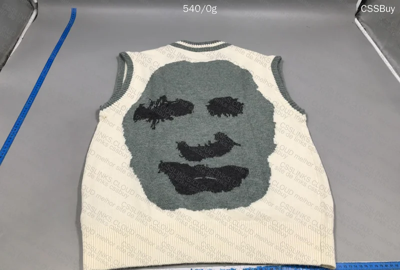 Dior x CACTUS JACK oversized Sleeveless Sweater 3