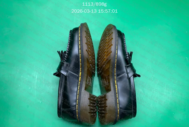Dr Martens Adrian Black Loafers