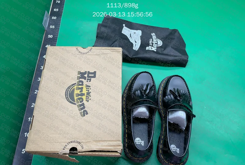 Dr Martens Adrian Black Loafers 3