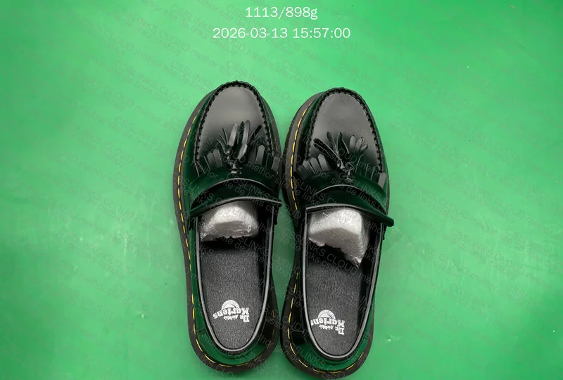 Dr Martens Adrian Black Loafers 4