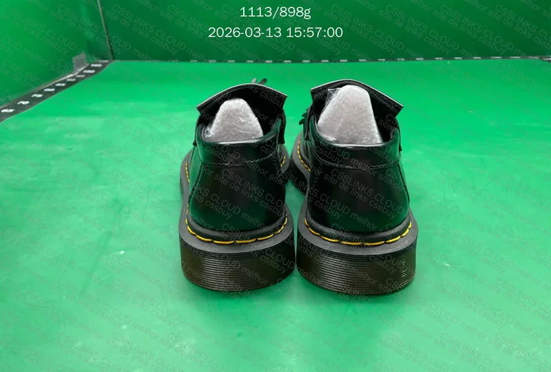 Dr Martens Adrian Black Loafers 5