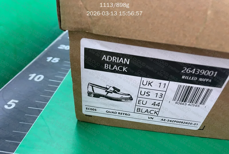Dr Martens Adrian Black Loafers 7