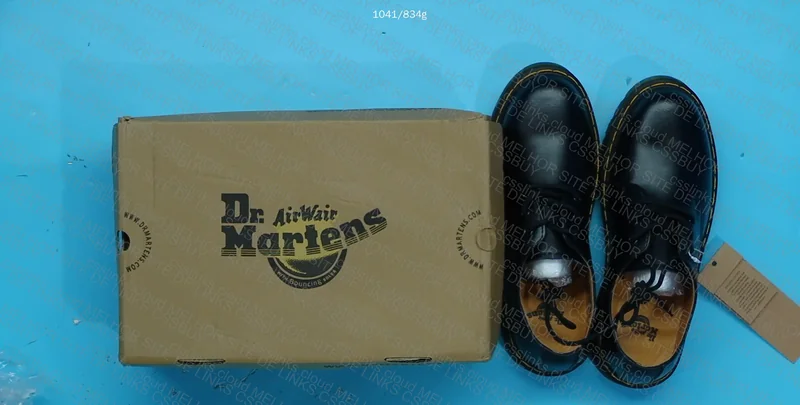 Dr. Martens - Black Leather Oxford Shoe 1461 3