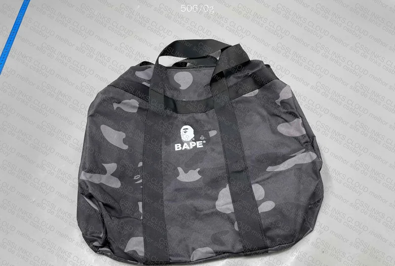duffle bag bape