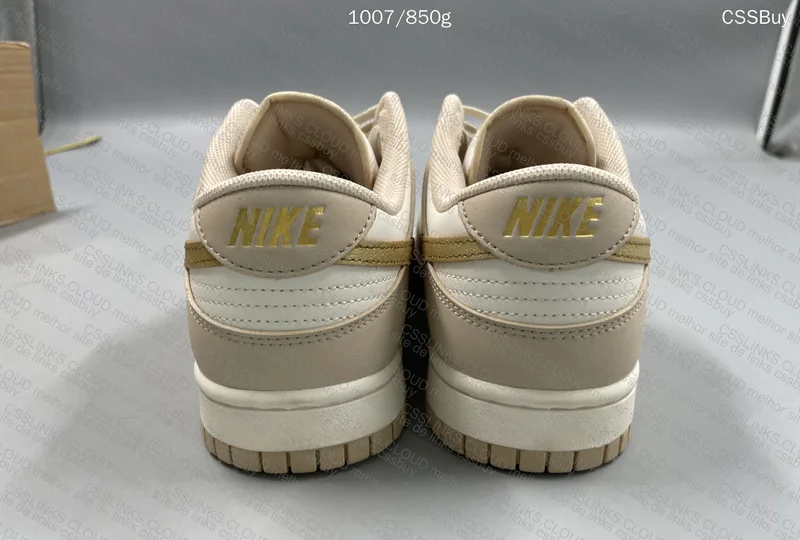 Dunk Gold Swoosh + LV Wallet 5