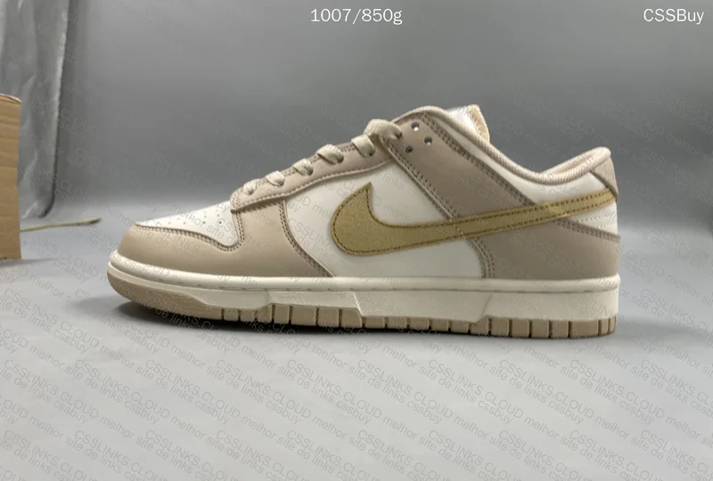 Dunk Gold Swoosh + LV Wallet 6