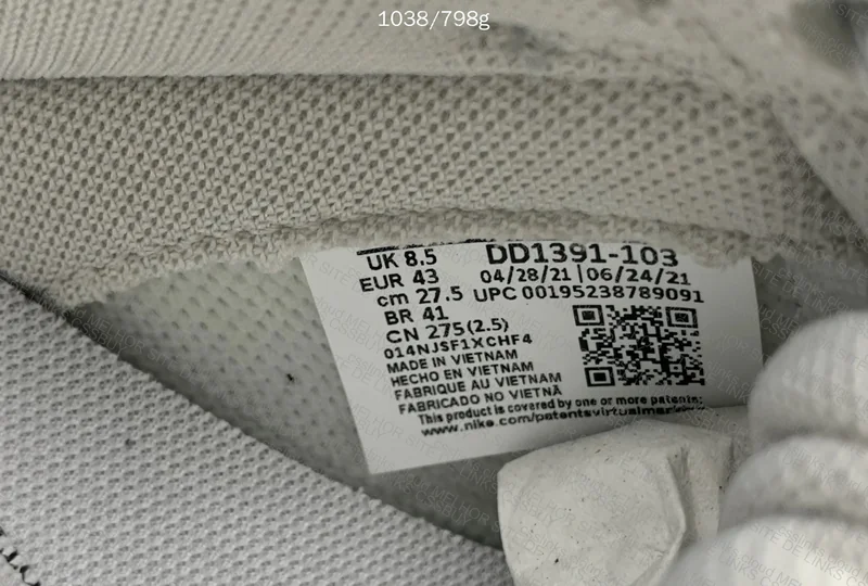 Dunk grey fog 6