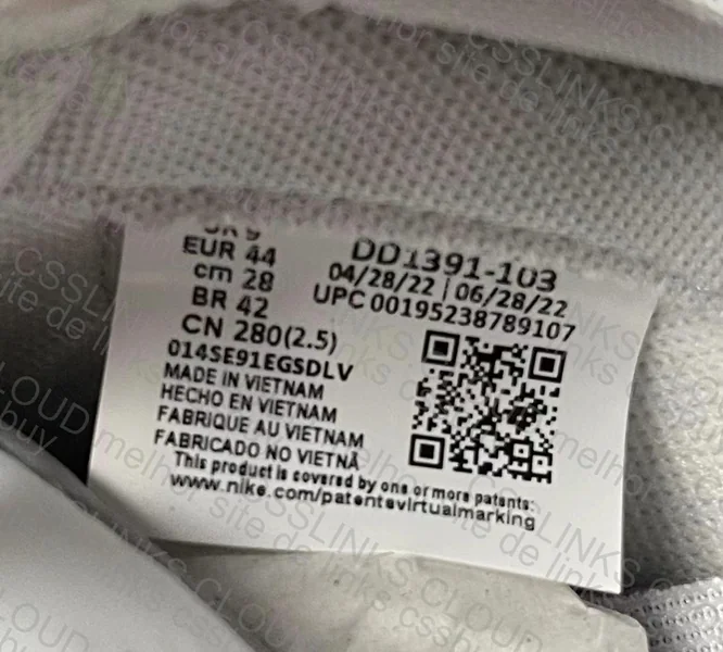 dunk grey fog new vt 6