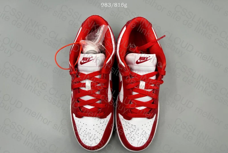 Dunk Gym Red White M Batch 3