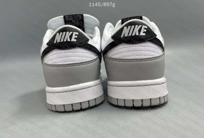 Dunk Lottery gray white 3