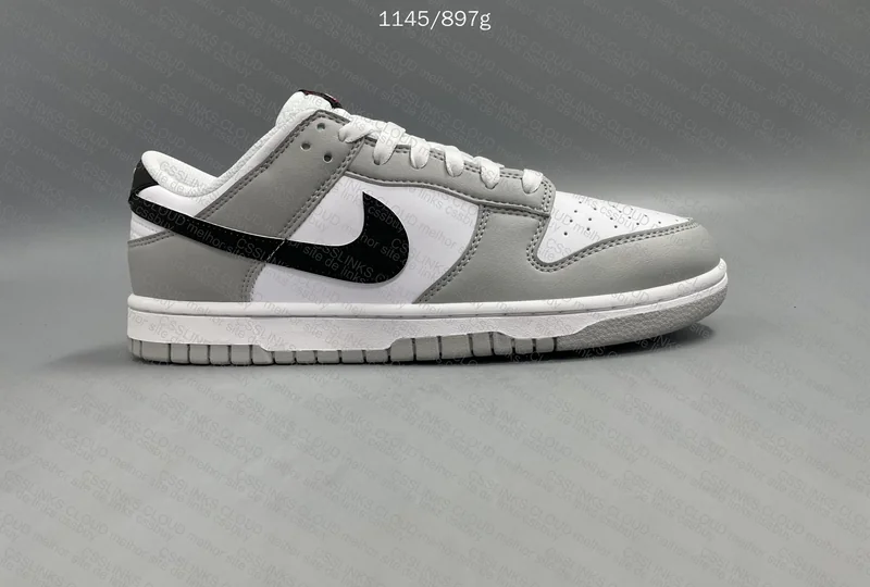 Dunk Lottery gray white 4