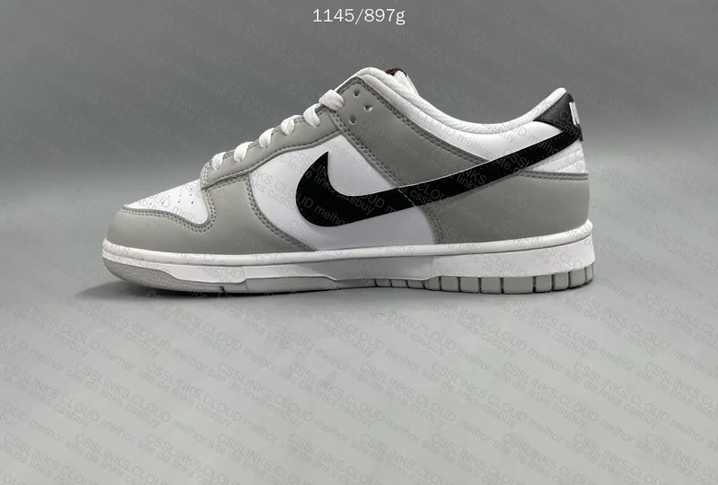 Dunk Lottery gray white 5