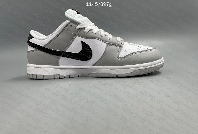 Dunk Lottery gray white 8