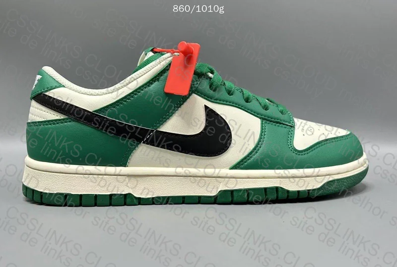 Dunk Lottery Green OVO 3