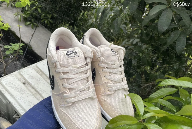 Dunk Low Albino and Black 3