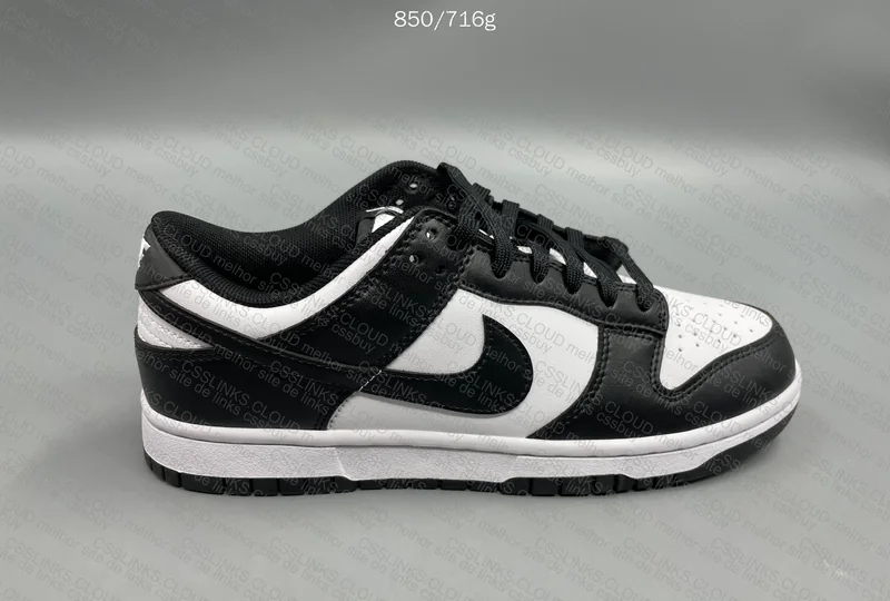 Dunk Low - Black and White - Panda DD1391-100 3