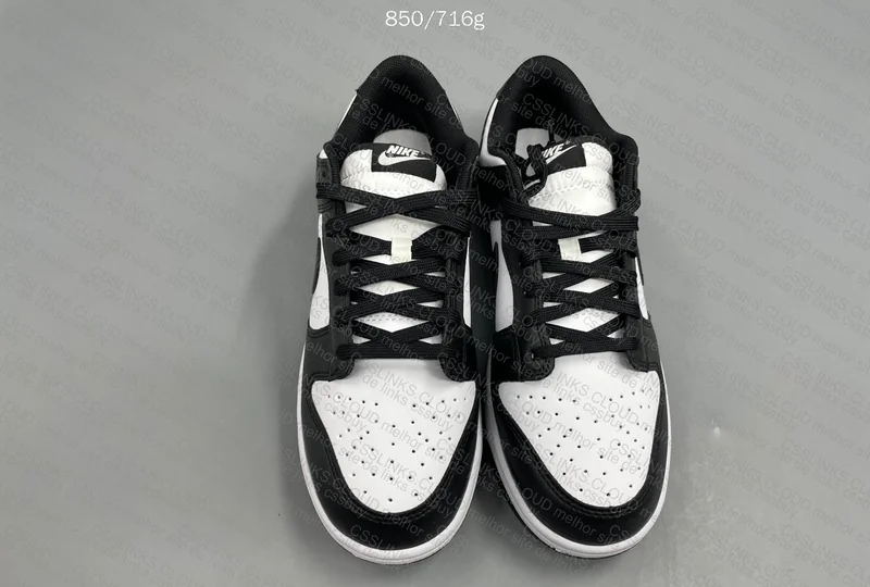 Dunk Low - Black and White - Panda DD1391-100 6
