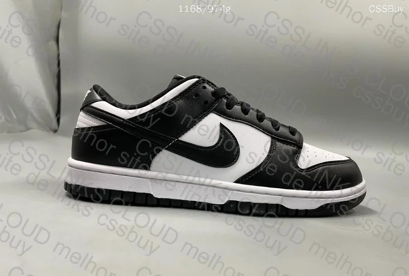 DUNK LOW BLACK AND WHITE VT 99Y 3