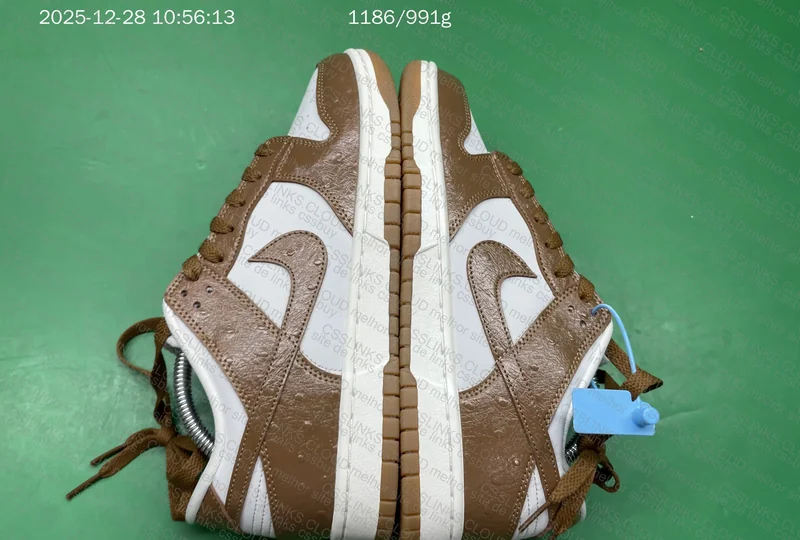 Dunk Low Brown Ostrich 8