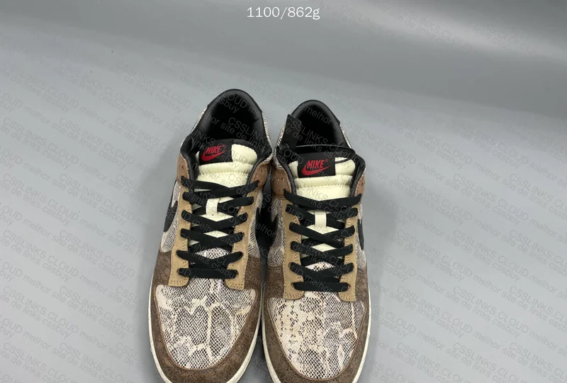 dunk low co.jp brown snakeskin