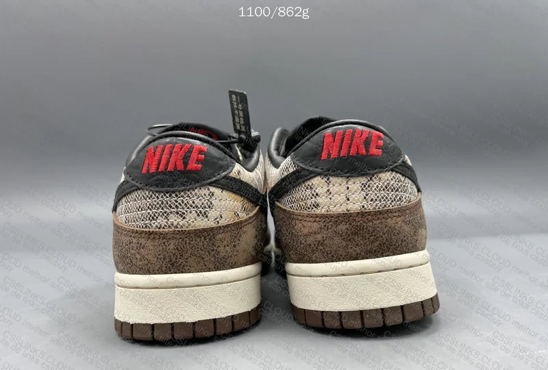 dunk low co.jp brown snakeskin 3