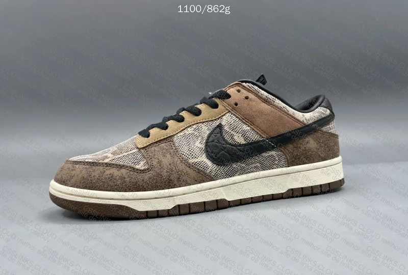 dunk low co.jp brown snakeskin 5
