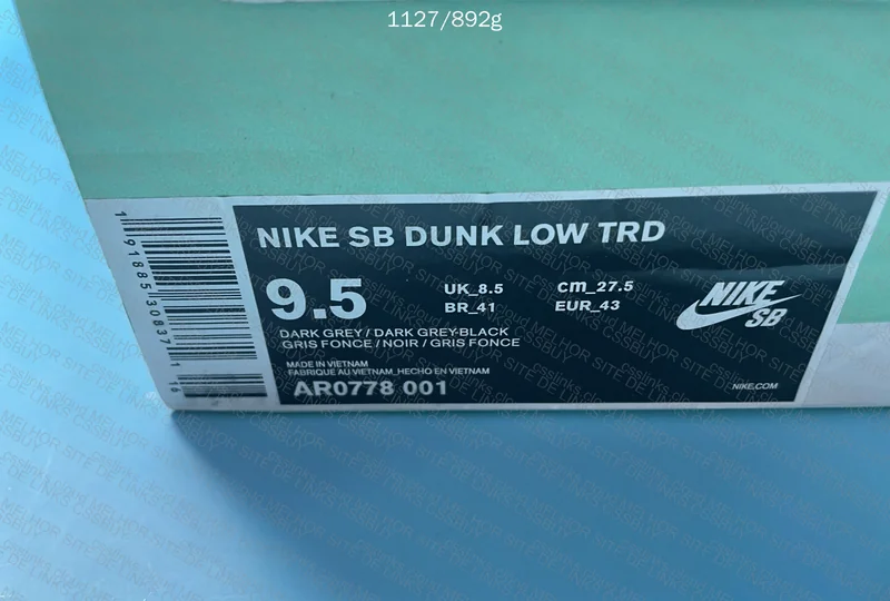 Dunk Low Dark Grey-Black 3